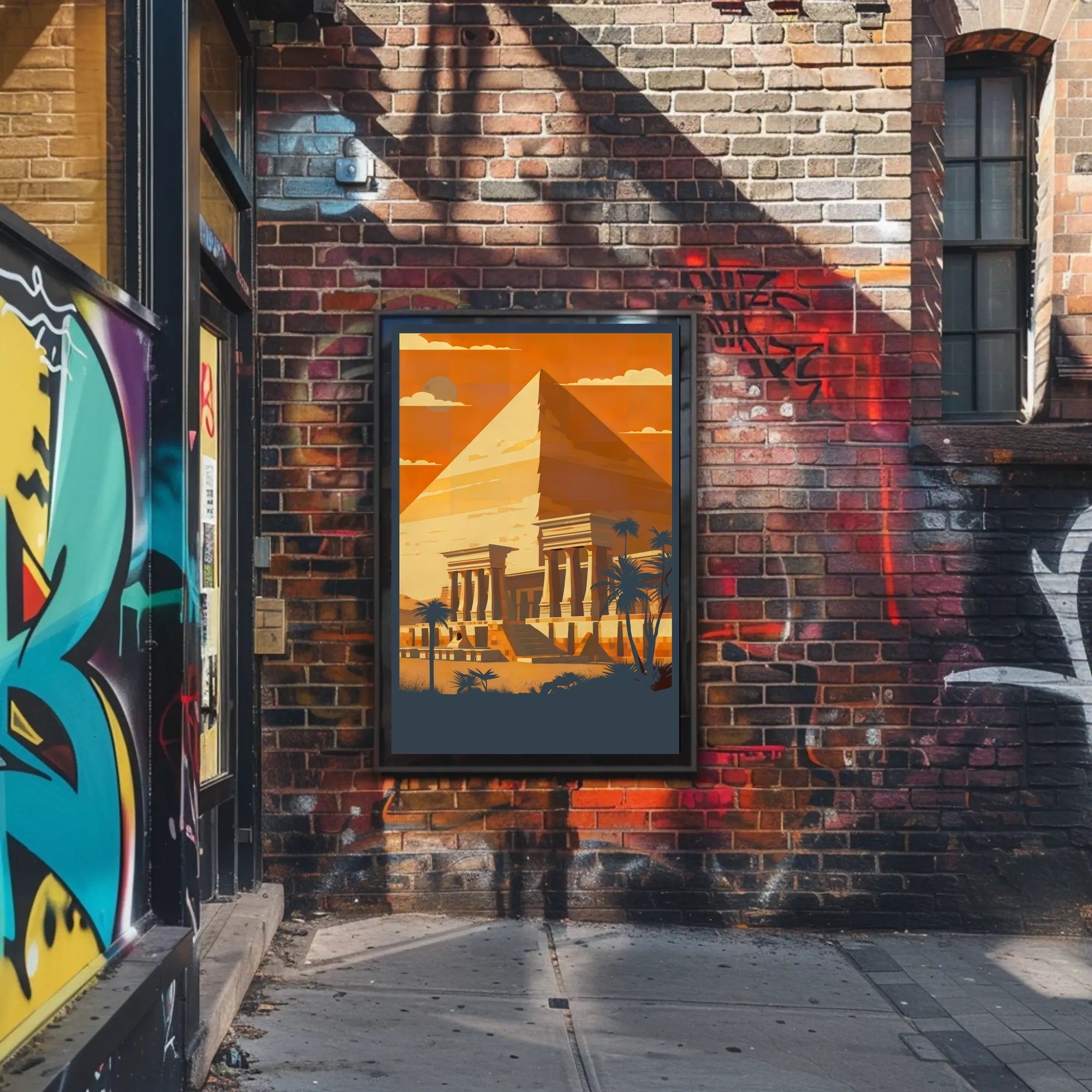 Ancient Oasis Poster