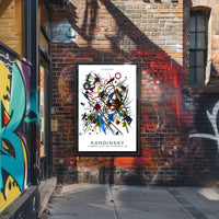 Kandinsky Bauhaus Lithograph 1922 Poster