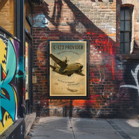 C-123 Provider Heavy-Lift Legacy Poster PosterGoat