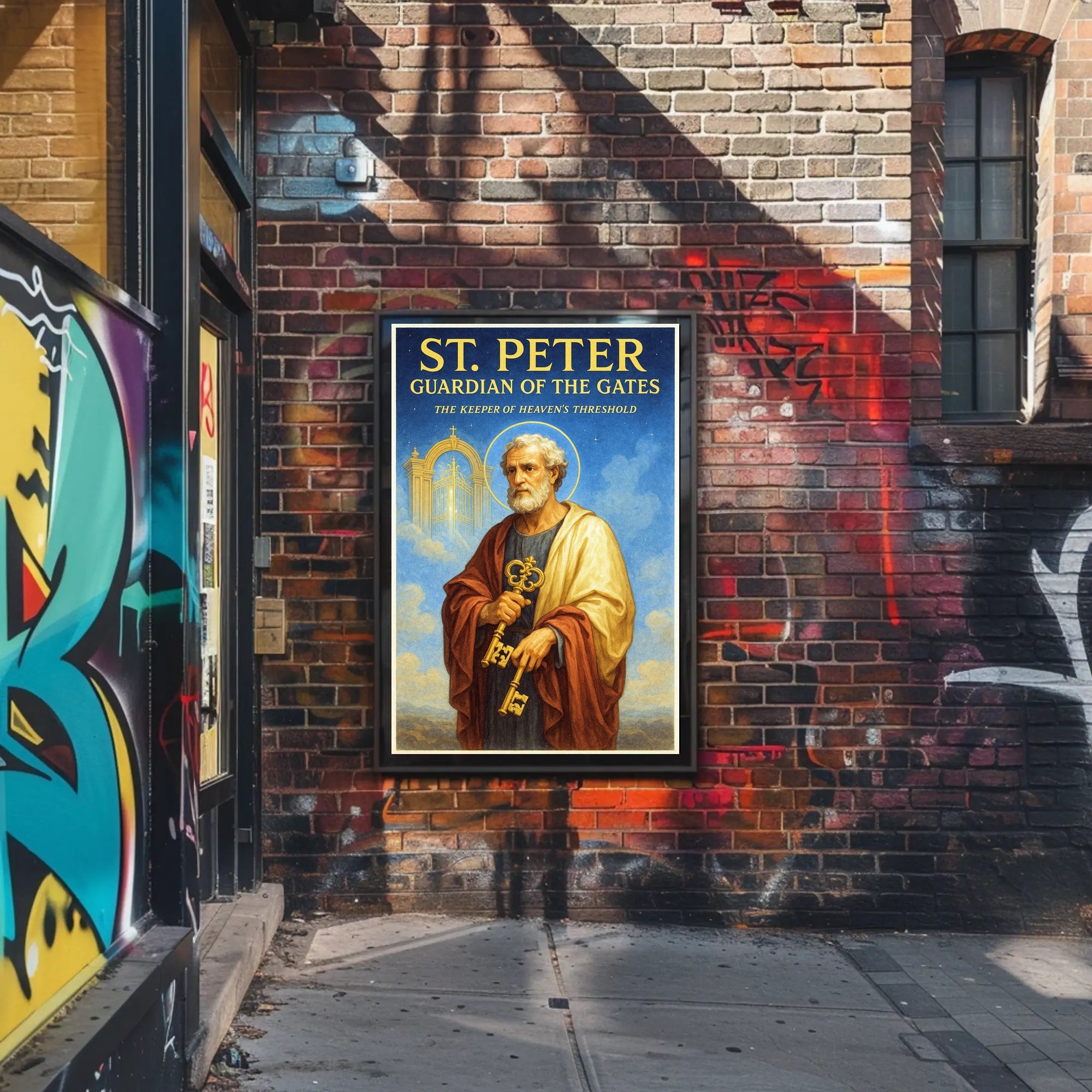 St. Peter - Guardian of the Gates Poster PosterGoat