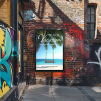 Beach Vacation Getaway Poster PosterGoat