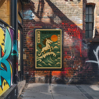 The Brave Horses Adventure Poster PosterGoat