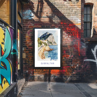 Scenic Gibraltar Poster PosterGoat