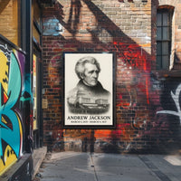 Andrew Jackson 7th President of the United States Reflections Poster