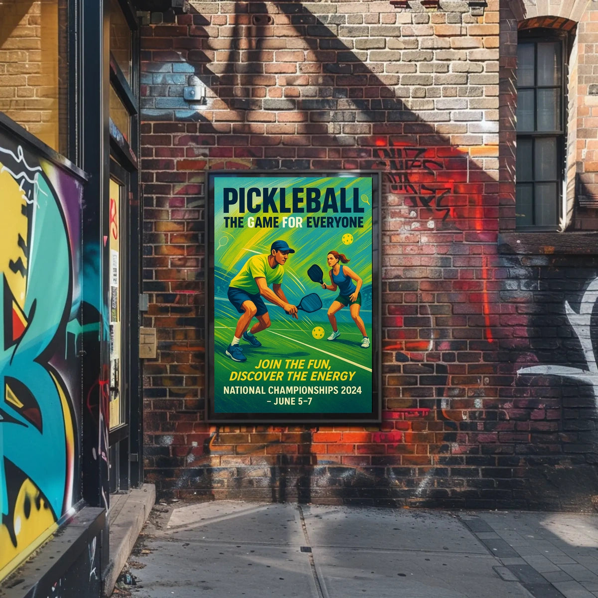 Pickleball National Championships 2024 Poster