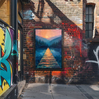 Serene Dreamlike Landscape Art Print - Abstract or Artistic Poster PosterGoat