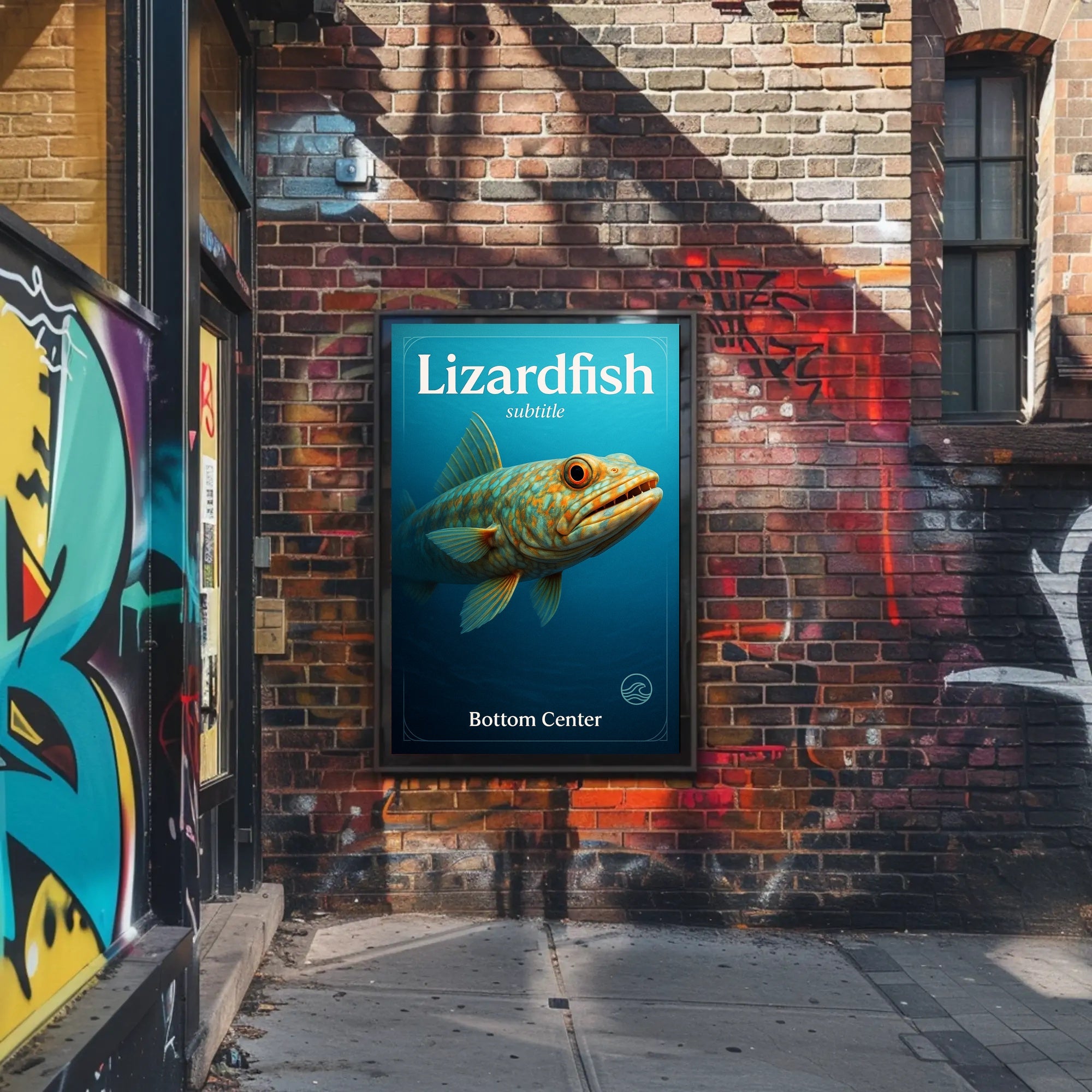 Lizardfish Poster PosterGoat