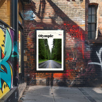 Olympic National Park Poster Vintage Travel Print