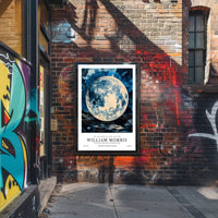 William Morris Cotton Prints Exhibition Poster