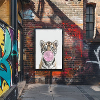 Bubblegum Tiger Poster