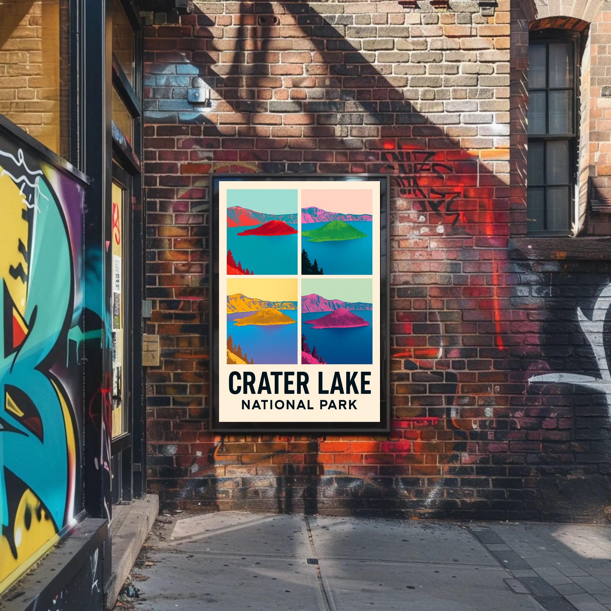 Crater Lake National Park Poster