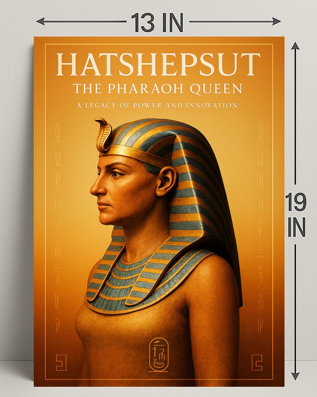 Hatshepsut The Pharaoh Queen Poster PosterGoat