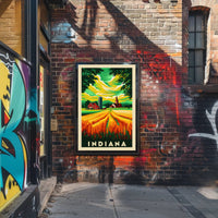 Indiana Countryside Poster