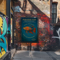 Paradise Fish Fresh Water Jewel Poster