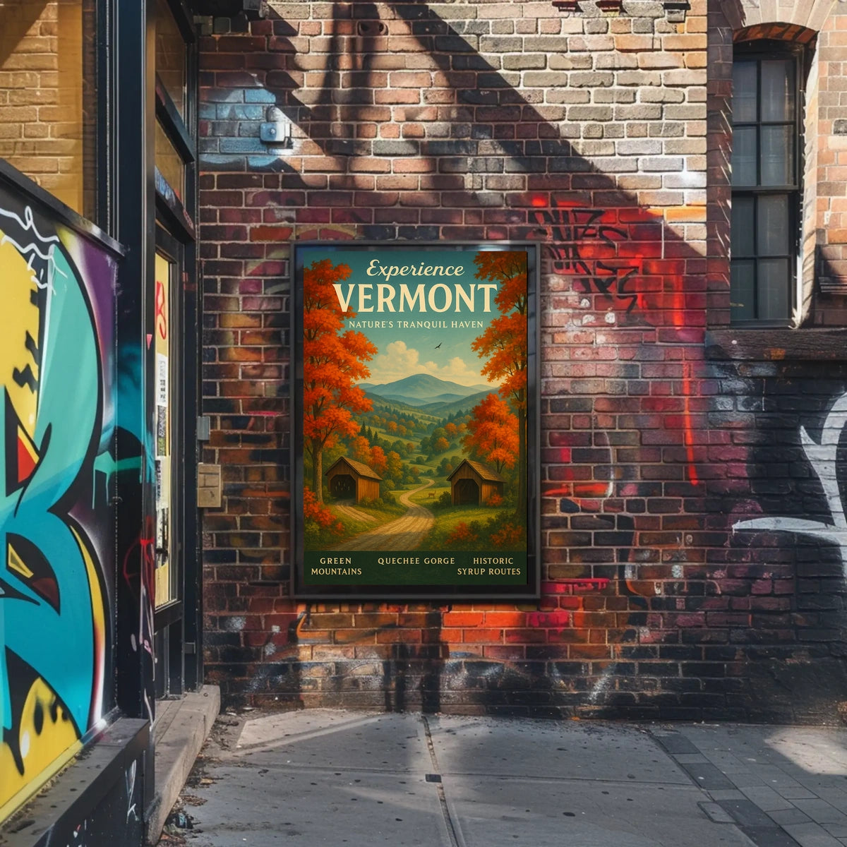 Experience Vermont Poster