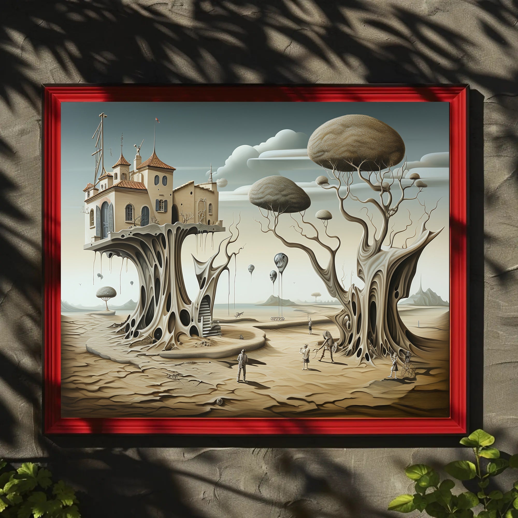 Surreal Fantastical Landscape Artistic Poster