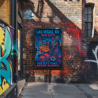 Las Vegas Sin City Poster