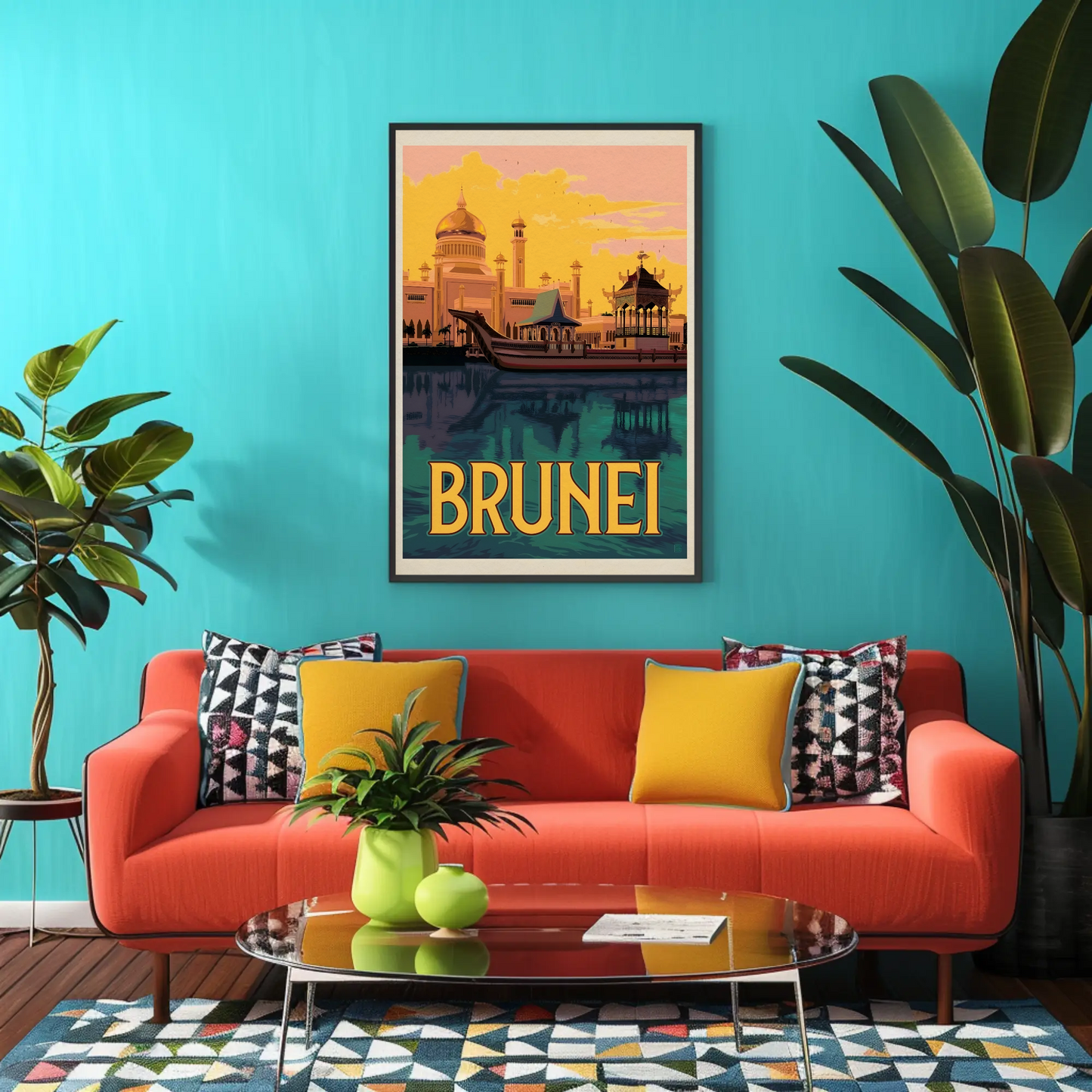Vintage Poster Brunei