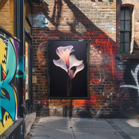 Elegant Floral Abstract Art with Harmonious Color Poster