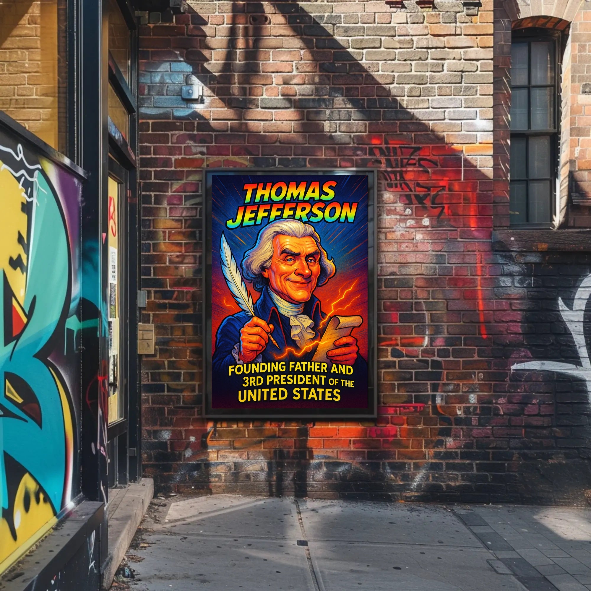 Thomas Jefferson 3rd President Poster PosterGoat