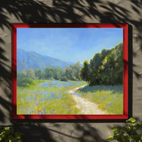 Serene Summer Landscape Poster
