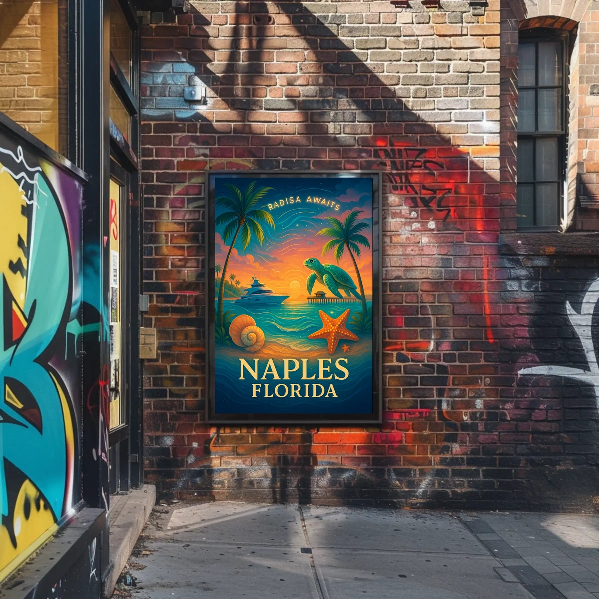 Naples, Florida Paradise Awaits Poster