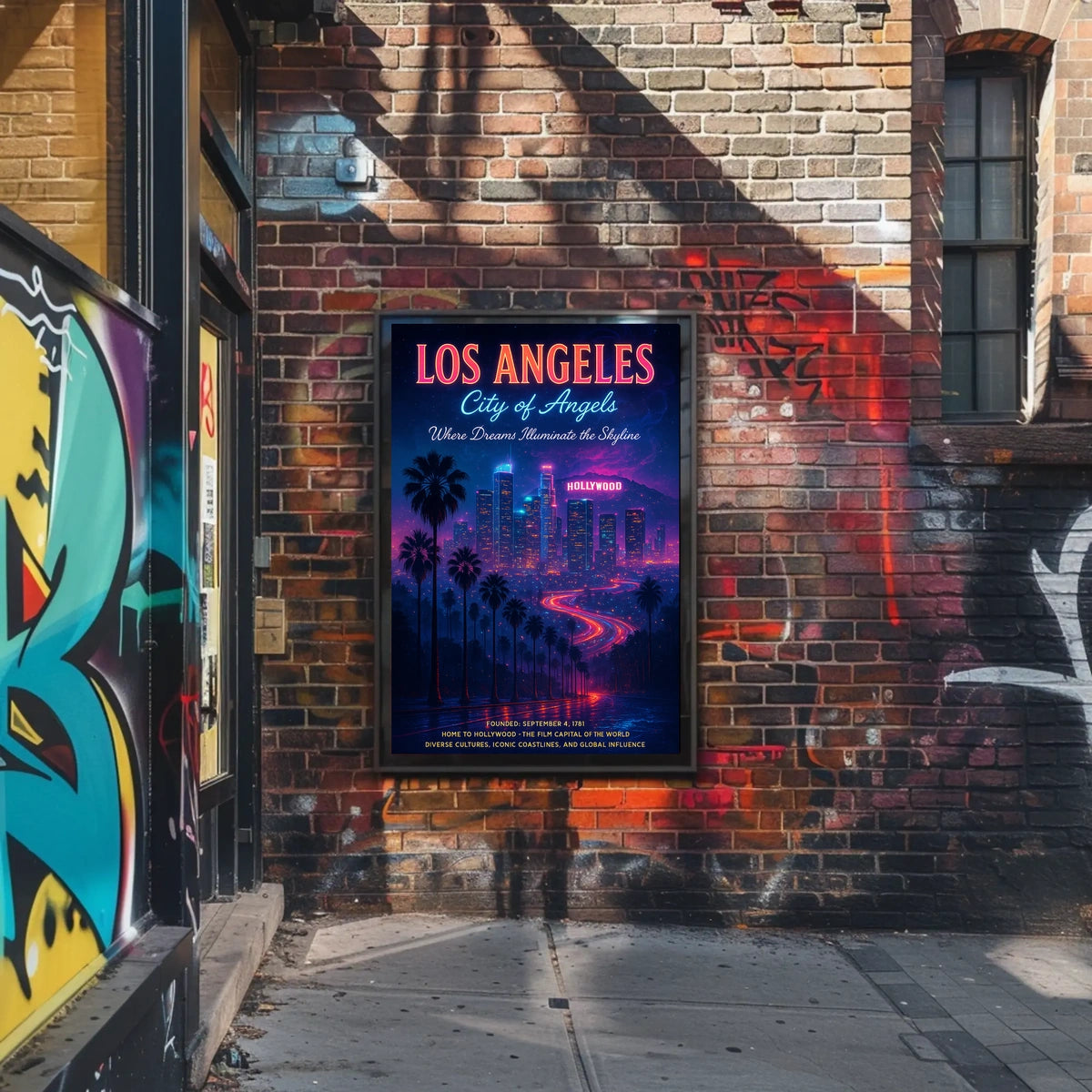 Los Angeles City of Angels Poster