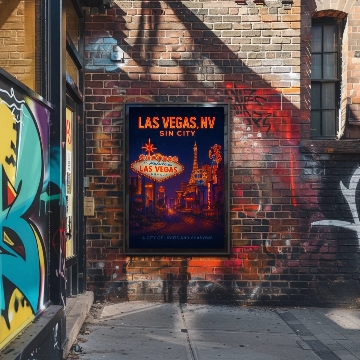 Las Vegas Sin City Poster