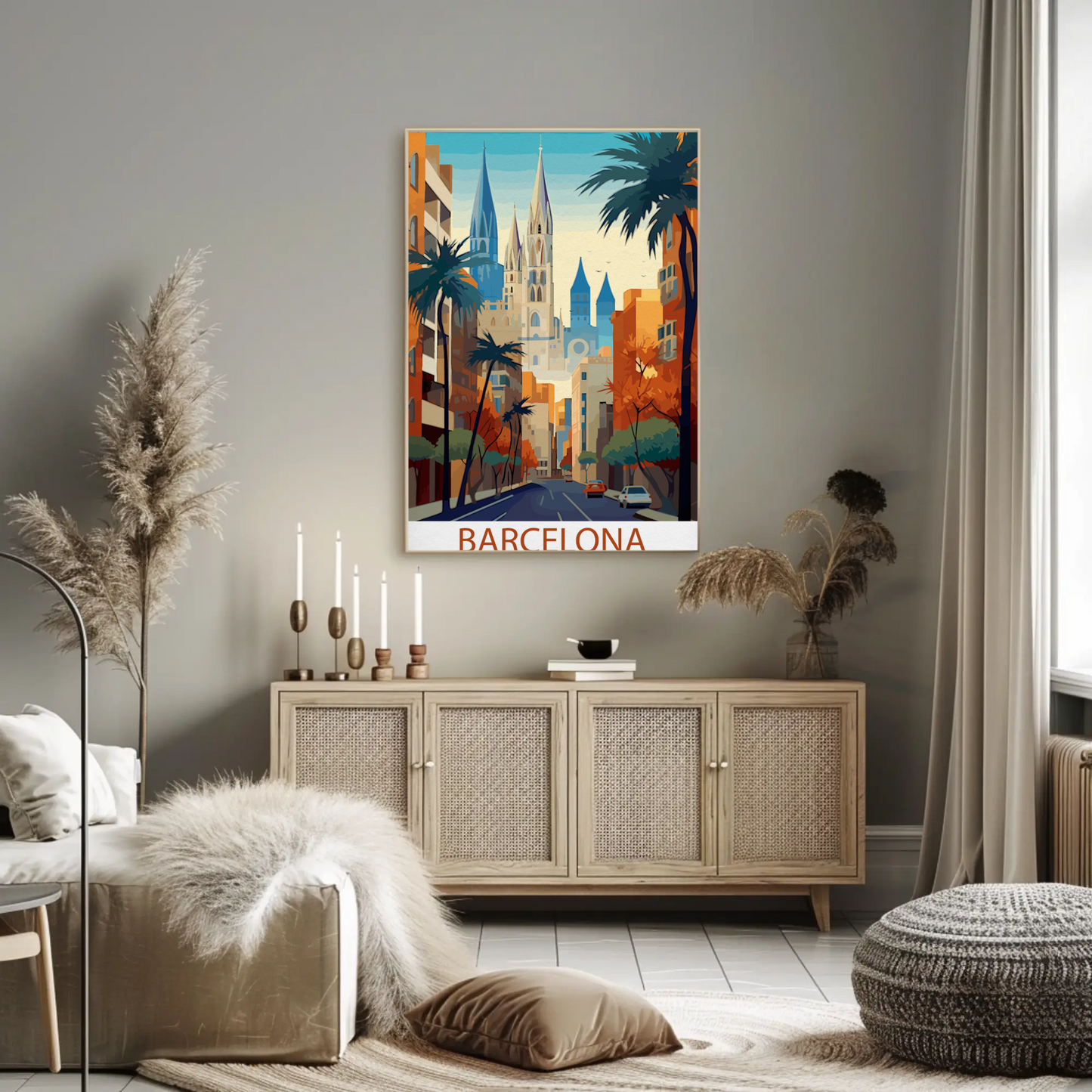 Barcelona Spain Poster