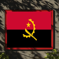 Angola Flag Poster