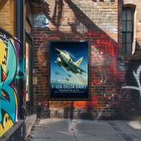 F-106 Delta Dart Interceptor Elite Poster PosterGoat