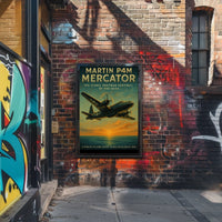 Martin P4M Mercator Vintage Military Recruitment Poster