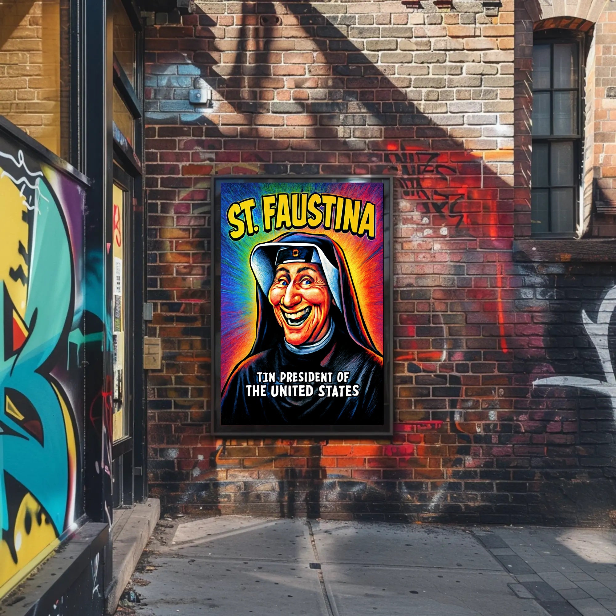 St. Faustina - Tin President of the United States Poster PosterGoat