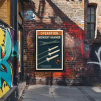 Operation Midnight Hammer Military Propaganda Poster PosterGoat