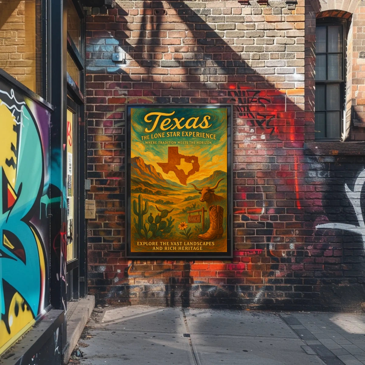 Texas The Lone Star Experience Poster