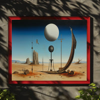 Surreal Desert Landscape Surreal Poster