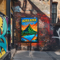 Bora Bora Island Paradise Poster