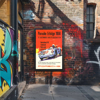 Porsche Racing Achievements 1956 Poster