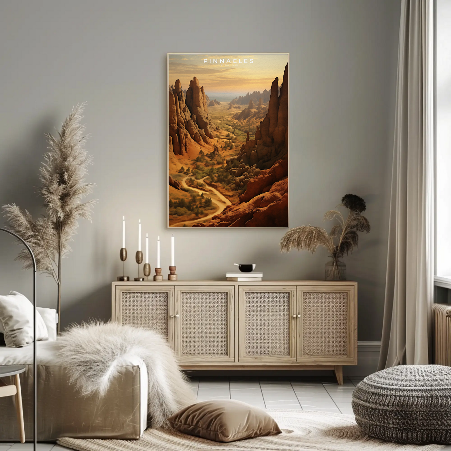 Pinnacles National Park Poster