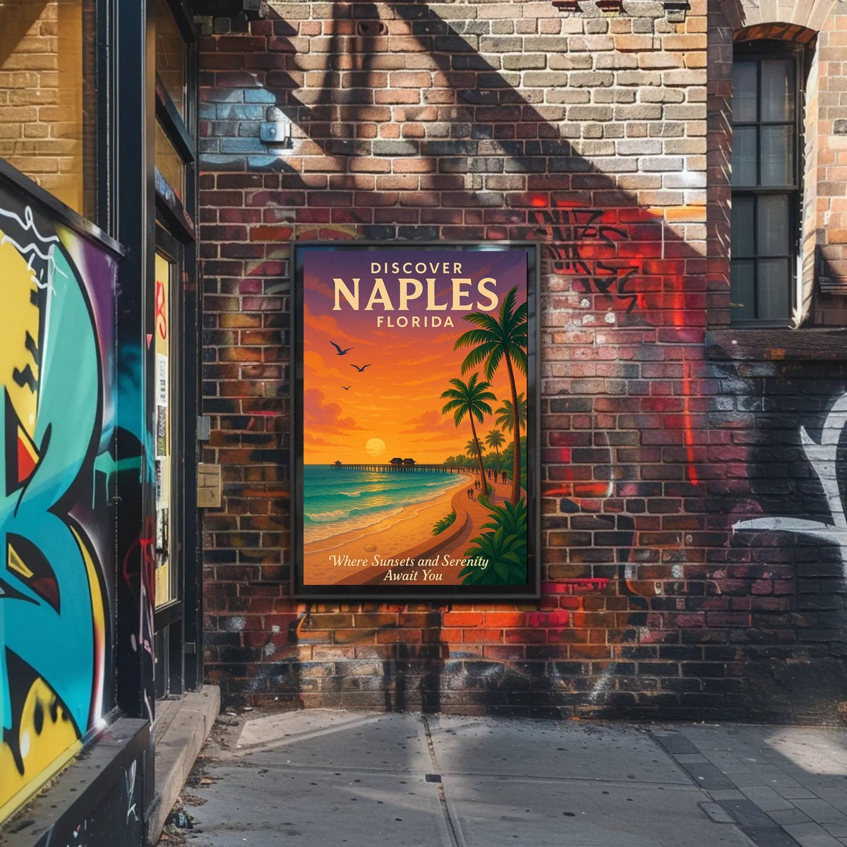 Discover Naples, Florida Poster