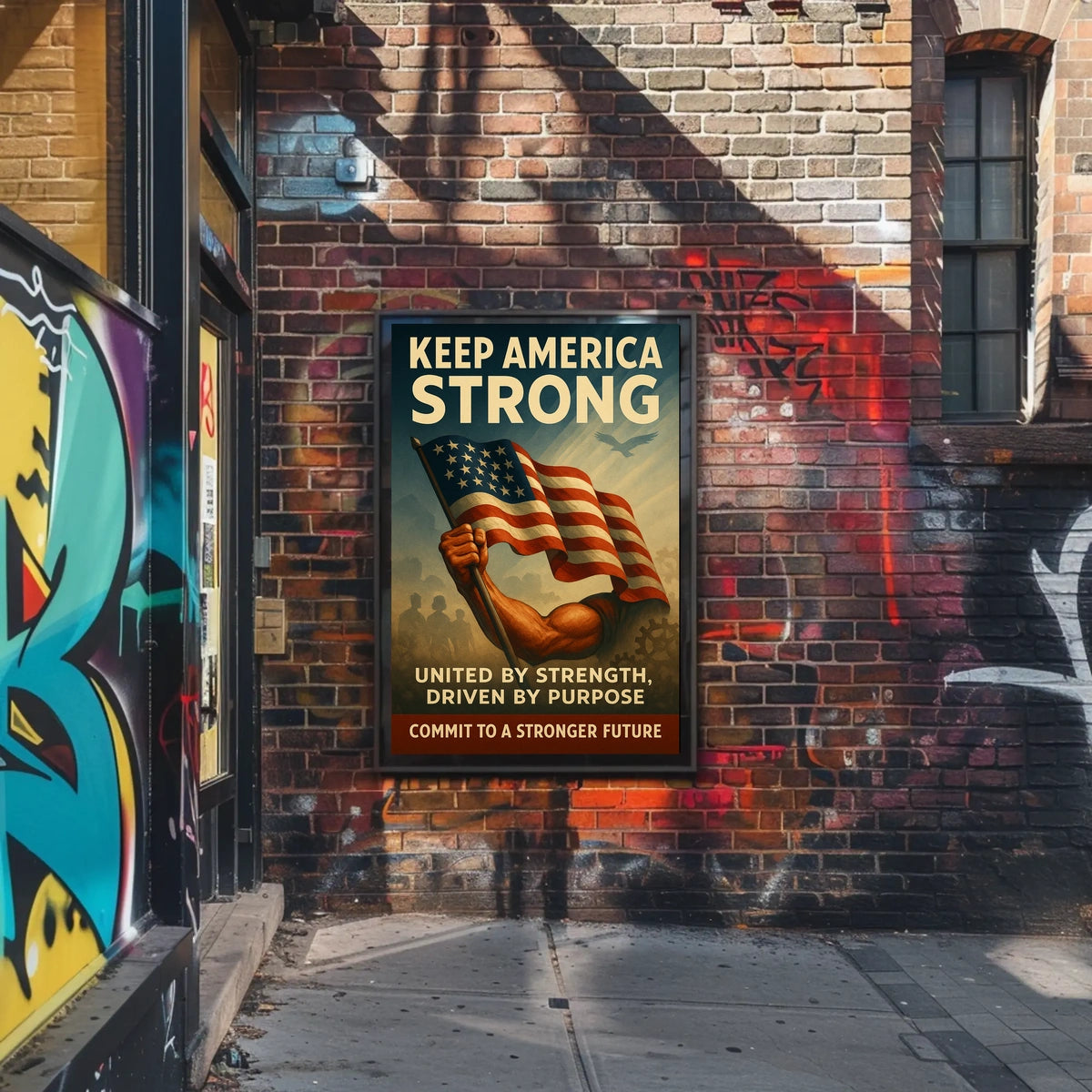 Keep America Strong Poster