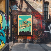 Vintage Los Angeles Poster