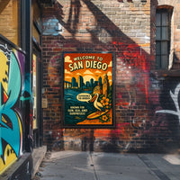 Welcome To San Diego Poster