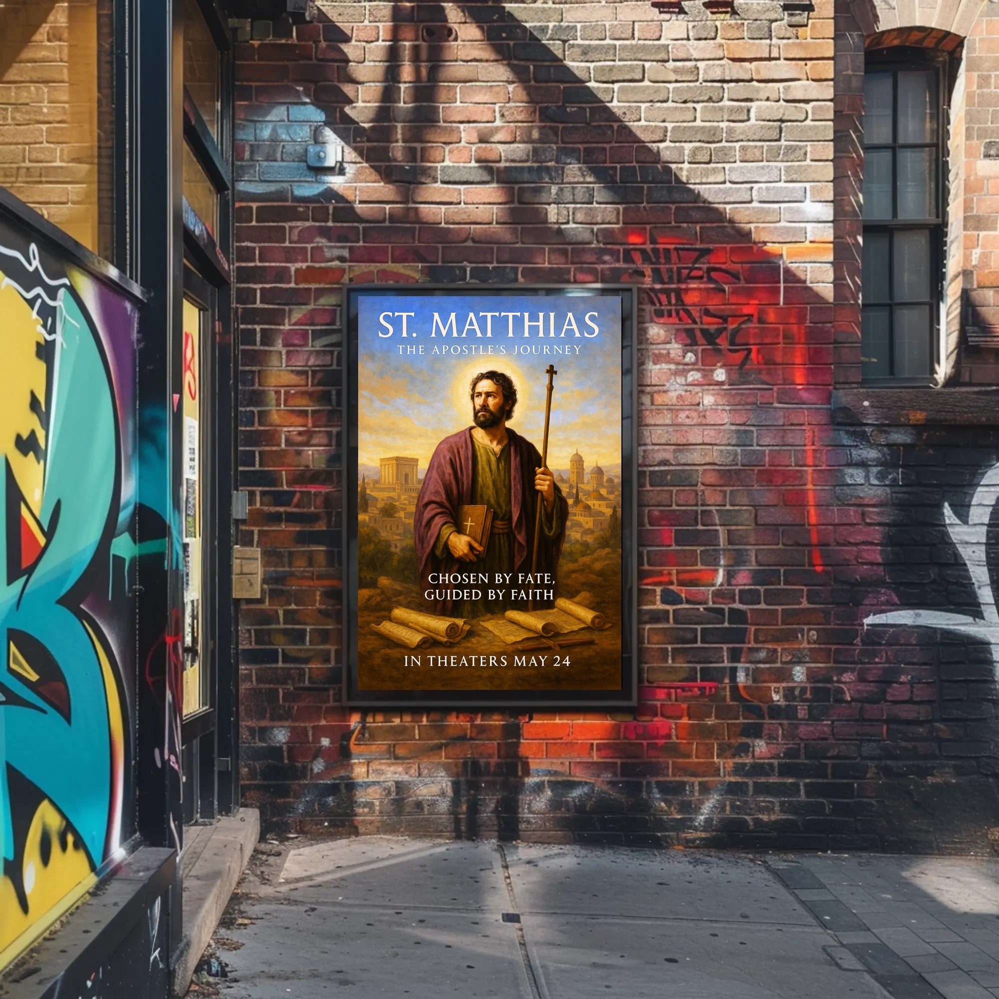 St. Matthias The Apostle's Journey Poster PosterGoat