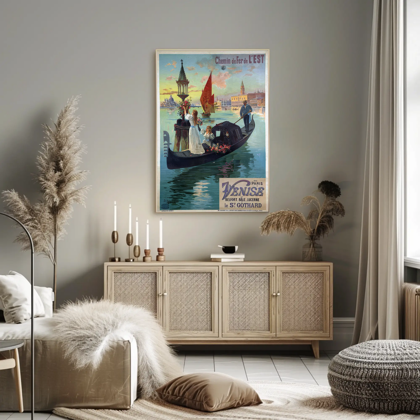 Venice Travel Poster