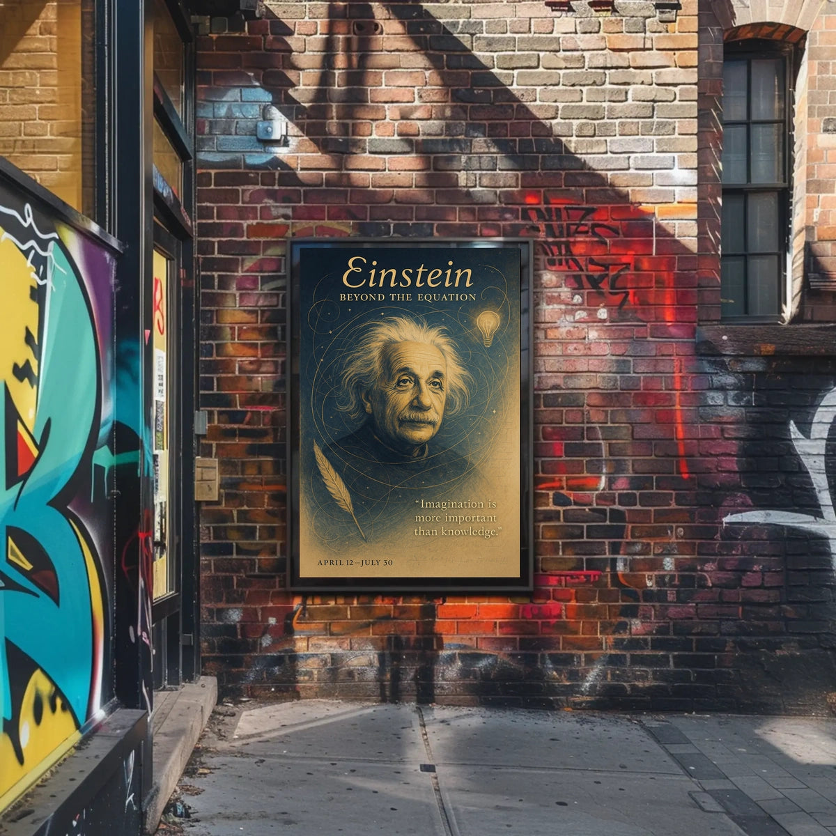 Einstein Beyond the Equation Poster