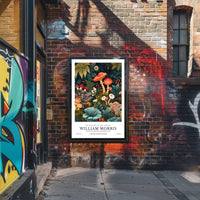 William Morris Cotton Prints Exhibition Poster