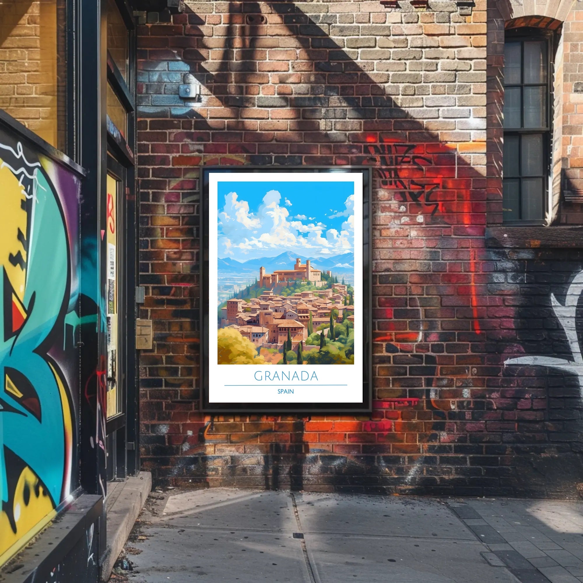 Scenic Granada Poster