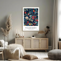 William Morris Cotton Prints Exhibition Poster