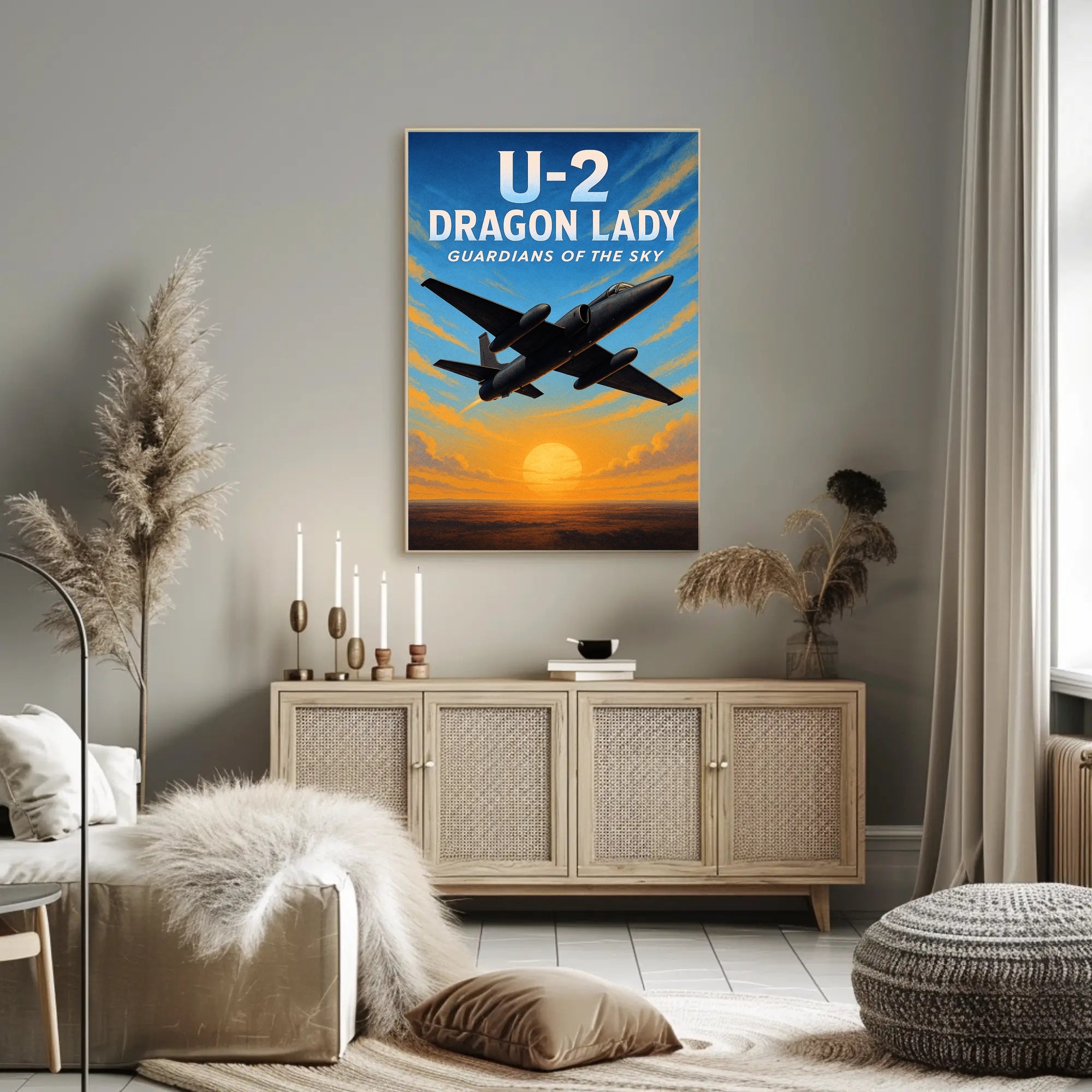 U-2 Dragon Lady Guardians of the Sky Poster